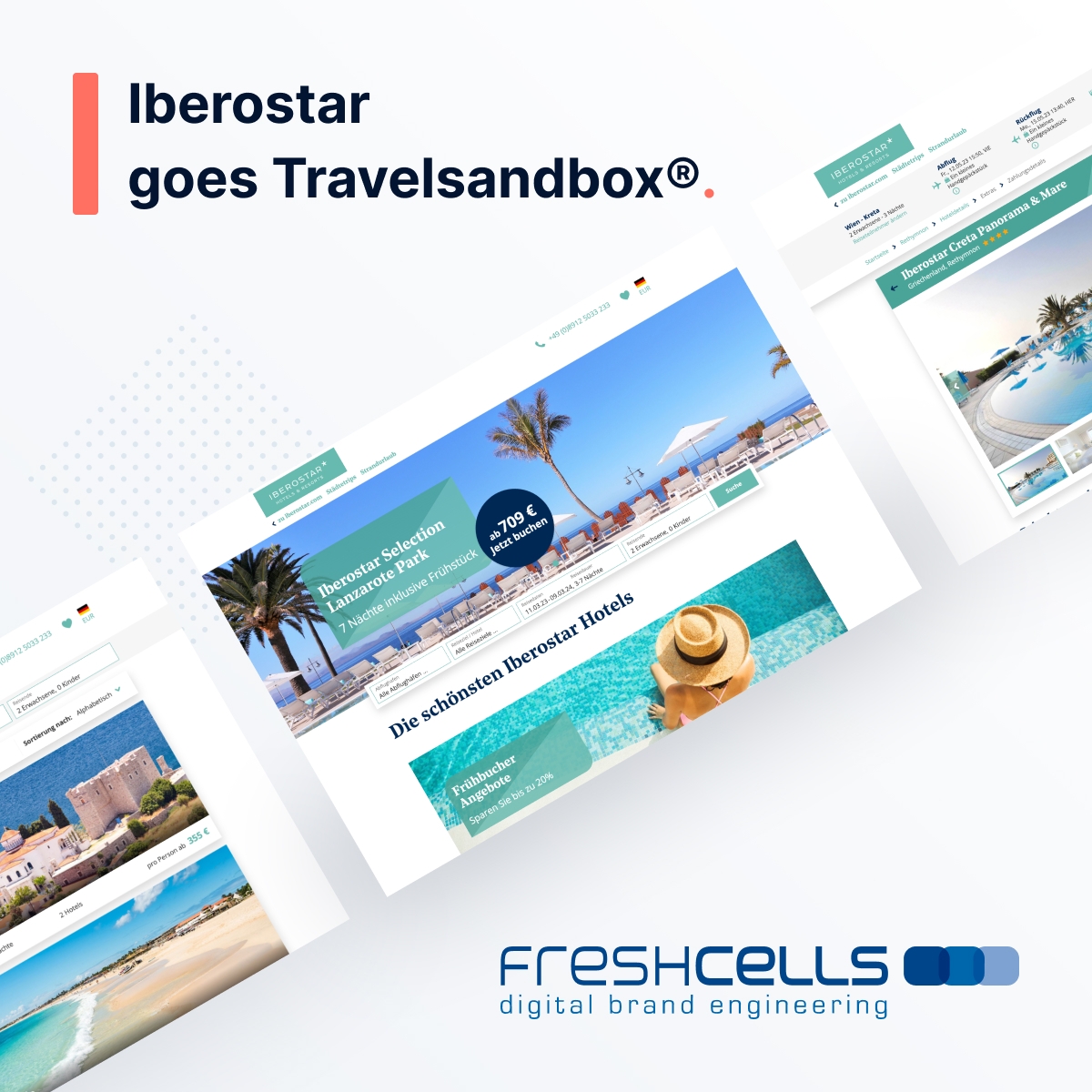TravelSandbox from freshcells as a driver for the HLX Touristik GmbH business model
